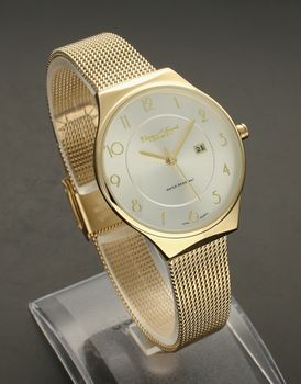 Zegarek damski na złotej bransolecie Bruno Calvani BC3125 GOLD SILVER (3).jpg